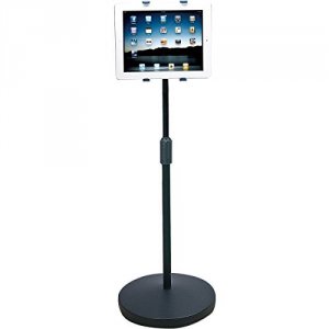 Ergoguys US-2006W Sturdy Ipad And Tablet Height Adjustable Floor Stand