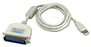 Qvs UC-1284GB 6ft Usb To Ieee1284 Parallel