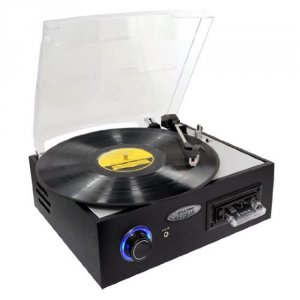 Pyle PTTC4U Multifunction Turntable With Mp3 Recording