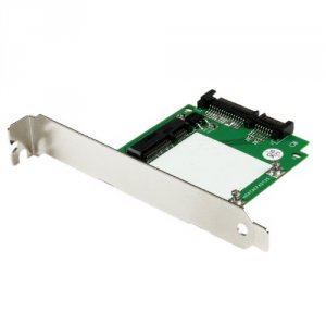 Startech SAT32MSATPEX Sata To Msata Ssd Adapter W Full And Low Profile