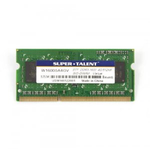 Super W1600SA4GM(SZ) Ddr3-1600 Sodimm 4gb512mx8 Notebook Memory