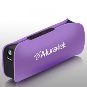 Aluratek APBL01FV Portable Battery Charger Viole