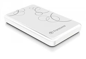 Transcend TS1TSJ25A3W 1tb Storejet2.5 A3w, Portable Hdd