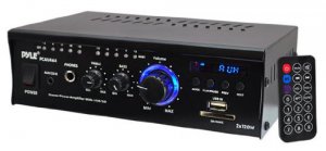 Pyle PCAU46A Mini 2ch Amplifier With Usb