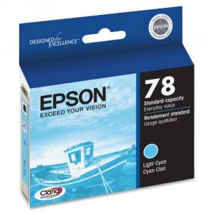 Original Epson EPST078520 1-sd Yld Lt Cyan Ink