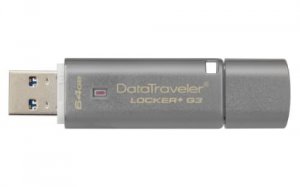 Kingston DTLPG3/64GB 64gb Usb 3.0 Dt Locker+ G3 Wautomatic