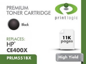 Print PRLM551BX Printlogic Ce400x Black Cartridge