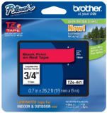 Brother TZE-441 P-touch Tze Flat Surface Laminated Tape - 4564 - Recta