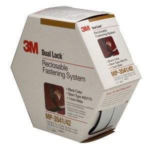 3m MP3551 5yds Dual Lock Fastener Black