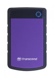 Transcend TS2TSJ25H3P 2tb Storejet2.5 H3p, Portable Hdd (purple)