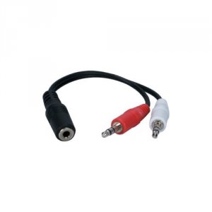 Qvs CC400FMY 6inch 3.5mm Mini-stereo Female