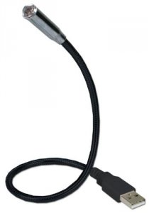 Qvs TW8140 14 Inches Flexible Black Usb Led Notebook Light - Led - Usb