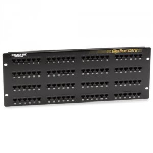 Black JPM614A-R7 Gigatrue Cat6 Patch Panel-96 Po