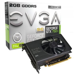 Evga 02G-P4-3753-KR 2gb  Geforce Gtx 750 Ti Superclocked Dvi Hdmi Disp