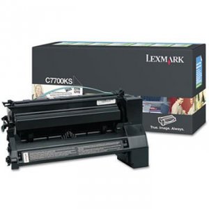 Lexmark LEXC7700KS 1 Sd Rtn Program Black