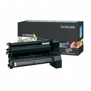 Lexmark LEXC7700YH 1 Hi Rtn Program Yellow