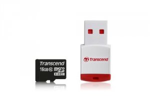 Transcend TS16GUSDHC10 16gb Microsdhc Card (class10)