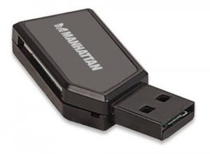 Manhattan 101677 Mini Usb 2.0 Card Reader