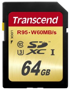 Transcend TS64GSDU3 64gb Uhs-i U3  Yq