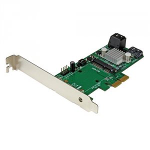 Startech PEXMSATA343 3 Port Pcie Sata Iii Card W Msata Slot