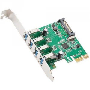 Syba SD-PEX20159 Pci-express 2.0 X1 Usb 3.0 4-port Card