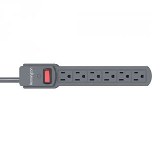 Kensington K38214NA Guardian Standard Power Strip 6 Outlet 4ft