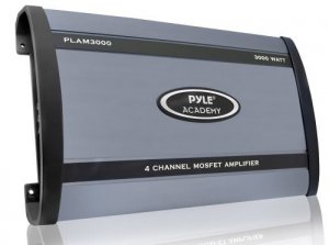 Pyle PLAM3000 3000 Watts 4 Channel Bridgeable Amplifier