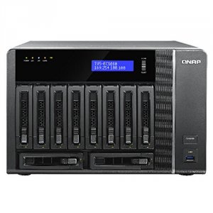 Qnap TVS-EC1080-E3-16G-US Nas Tvs-ec1080-e3-16g-us 10bay Xeon E3-1246v