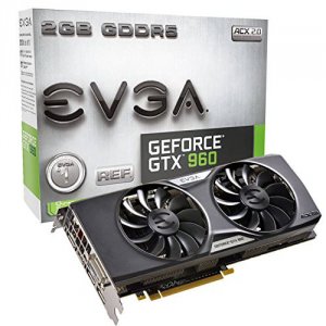 Evga 02G-P4-2963-KR Vcx 02g-p4-2963-kr Gtx 960 2gb Ddr5 Acx 2.0+ 128bi