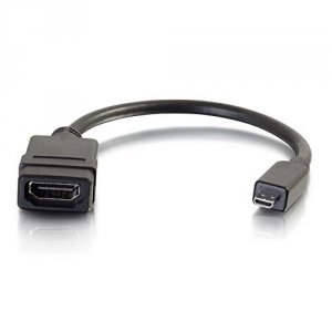 C2g 41357 Micro Hdmi Male To Hdmi Female Dongle