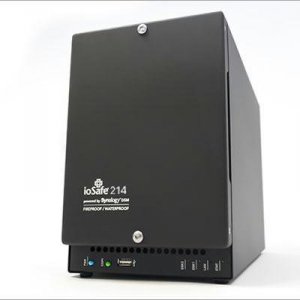 Iosafe 214-12TB5YR Nas 214 12tb 6tbx2 Fireproof    Waterproof 5yr Drs 