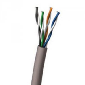 C2g 43107 500ft Cat6 Gray Utp Stranded    Pvc Bulk