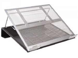 Dymo 82410 Rolodex2 Tone Metal Mesh Laptop Stand