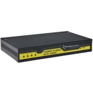 Brainboxes ES-701 4 Port Rs232 Ethernet To Serial Adapter