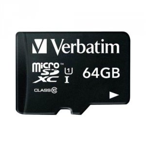 Verbatim 44084 64gb Premium Microsdhc Memory