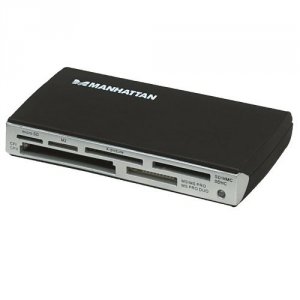 Manhattan 100939 Multi-card Readerwriter Hi-speed Usb 2.0, External, 6