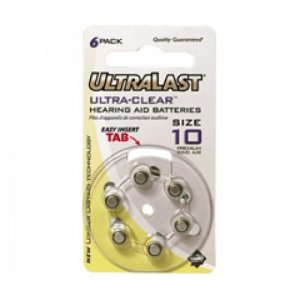 Dantona UL10HA Replacement Hearing Aid Battery