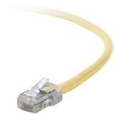 Belkin A3L791-30-YLW-S 30ft Cat5e Snagless Patch Cable, Utp, Yellow Pv