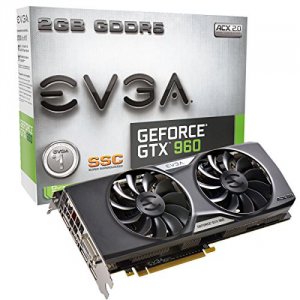 Evga 02G-P4-2966-KR Vcx 02g-p4-2966-kr Gtx960 2gb Ddr5 Acx2.0+ 128bit 