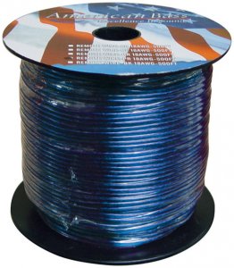 American 18500BL Remote Wire (stranded) 18ga. 500' Blue