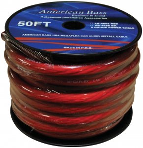 American AB4655RD50FT 10 Awg Wire 50ft Spool Red