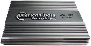 American HD1500 1500w Hd Series Amplifier