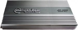 American HD3500 3500w Hd Series Amplifier