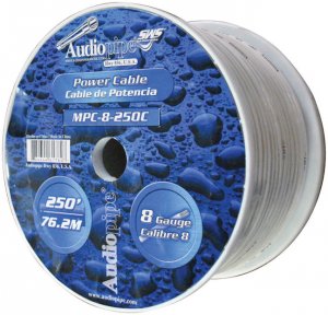 Audiopipe MPC8250C 8 Ga. Marine Grade Power Cable 250 Ft. Roll