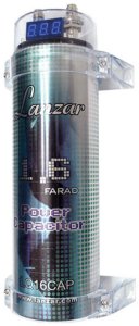 Lanzar LQ16CAP 1.6 Farad Digital Capacitor