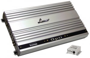 Lanzar OPTI6000D Amplifier  6000watt Monoclass D