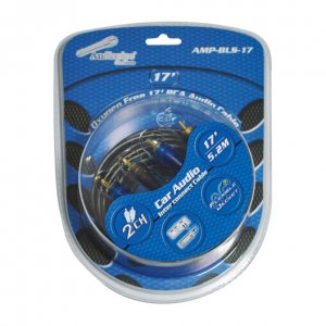 Nippon AMPBLS17 Audiopipe Oxygen Free Rca Audio Cable 17 Ft