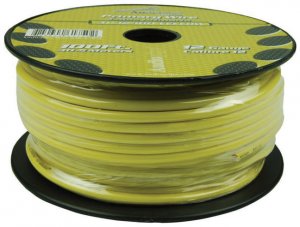 Nippon AP12100YW Audiopipe 12 Gauge 100ft Primary Wire Yellow