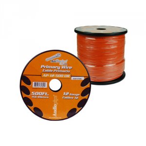 Nippon AP12500OR Audiopipe 12 Gauge 500ft Primary Wire Orange