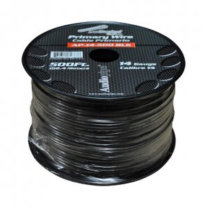 Nippon AP14500BK Audiopipe 14 Gauge 500ft Black Primary Wire For Car A